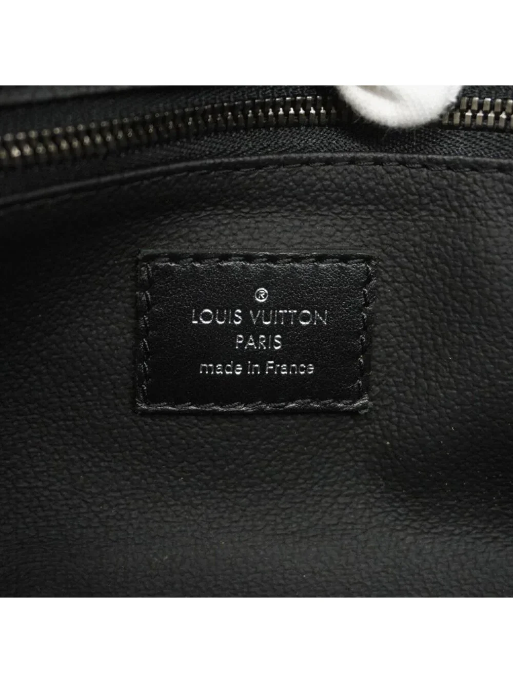 Louis Vuitton Handbag Monogram Eclipse Dopp Kit Black